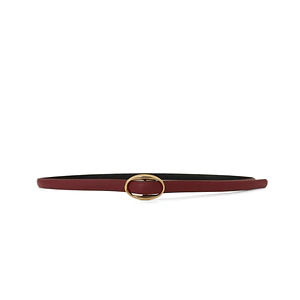 Pure CINTURÓN OVAL - ROJO