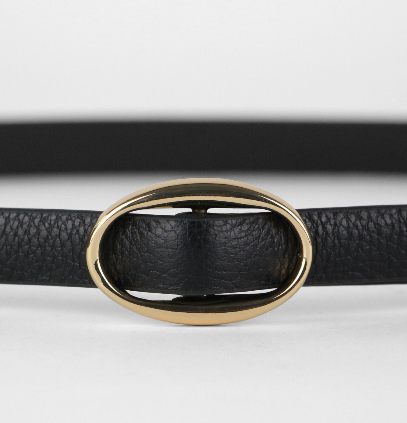 CINTURÓN OVAL - NEGRO Prestige 2