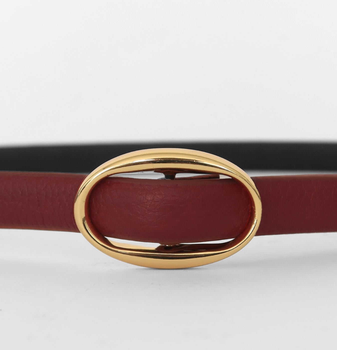 Pure CINTURÓN OVAL - ROJO 2