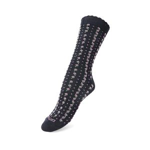 MEDIA LARGA - FLORES AZUL Line