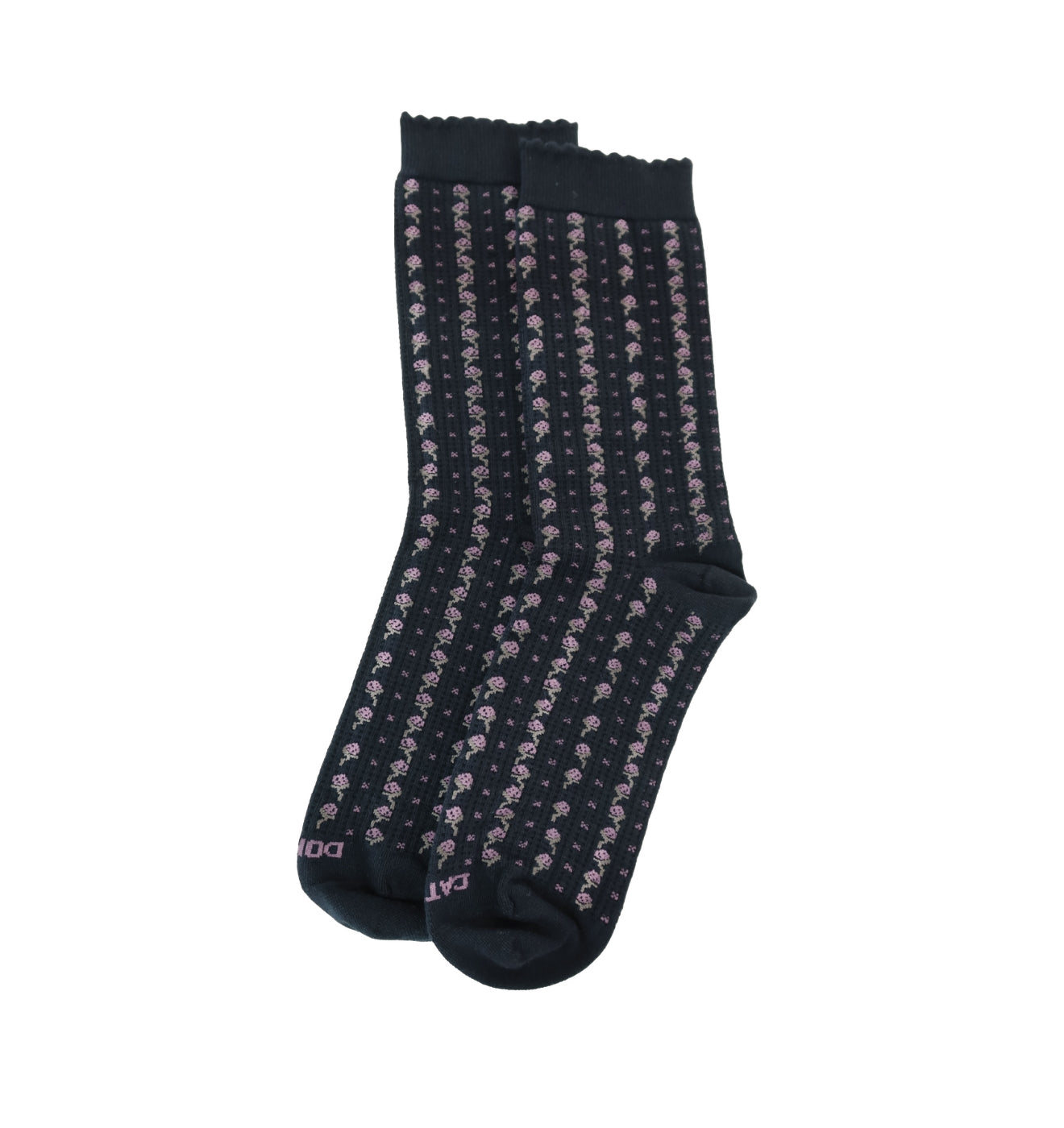 MEDIA LARGA - FLORES AZUL Line 3