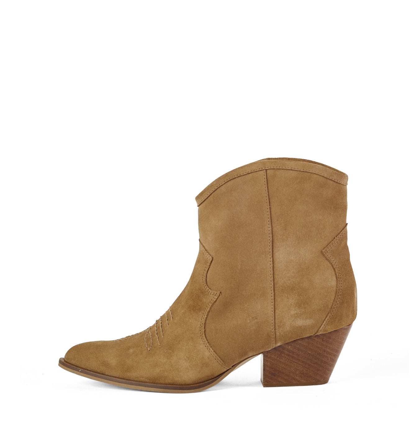 BOTÍN MADDIE - CAMEL GAMUZA Craft 1