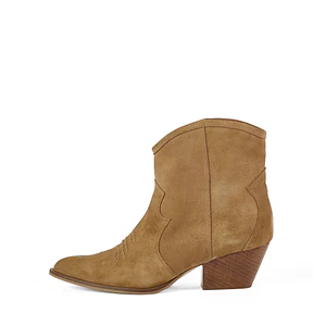 BOTÍN MADDIE - CAMEL GAMUZA Craft