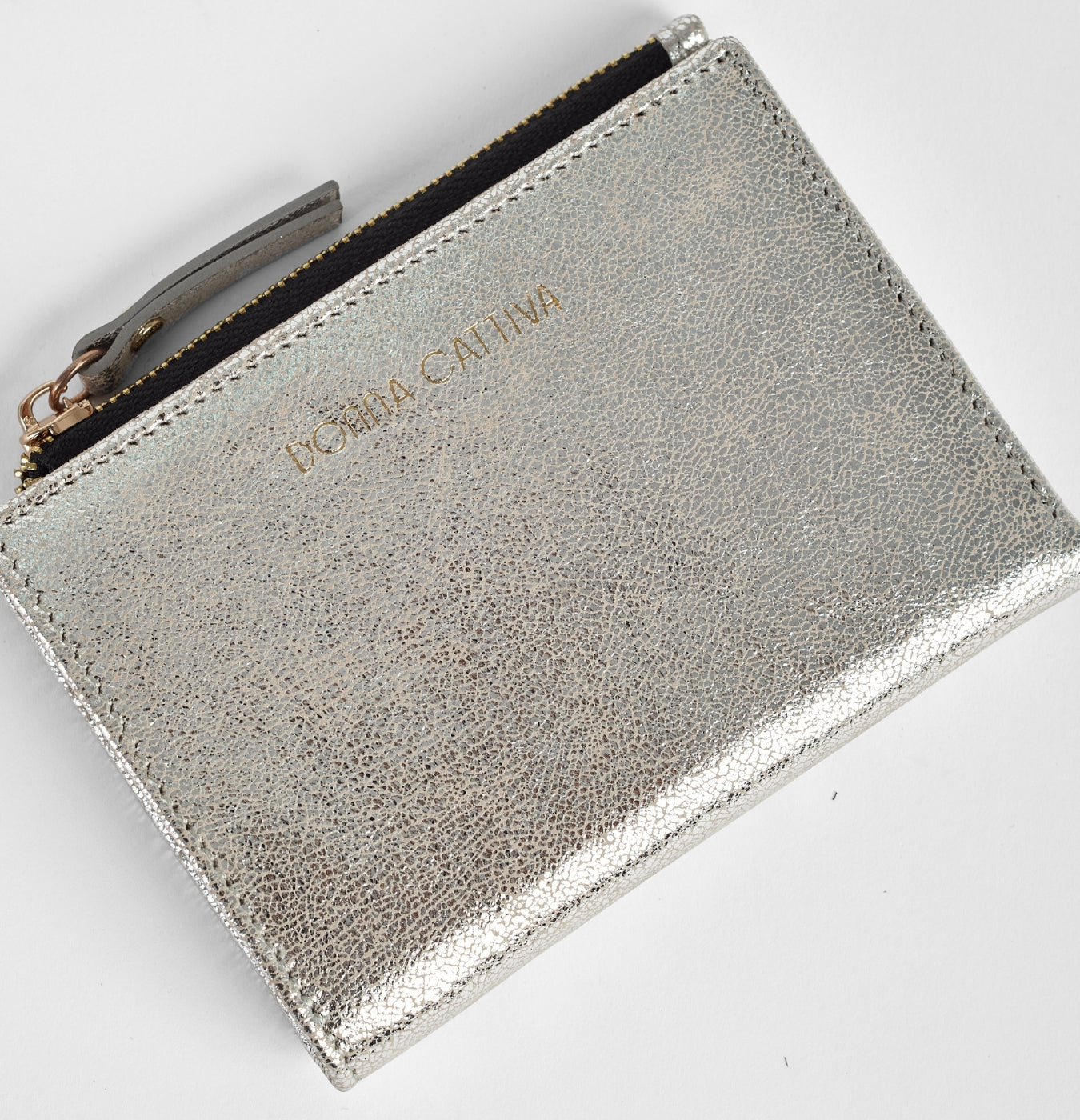 Artisan BILLETERA CLAUDIA - PLATA NATURAL 2