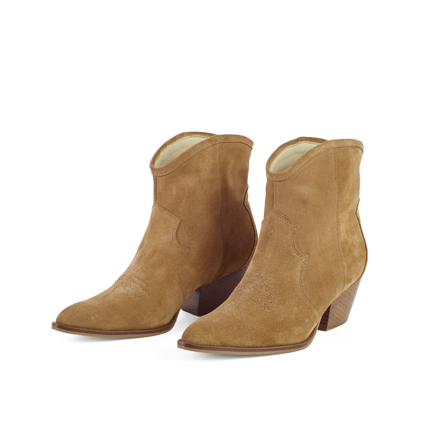 BOTÍN MADDIE - CAMEL GAMUZA Craft 3