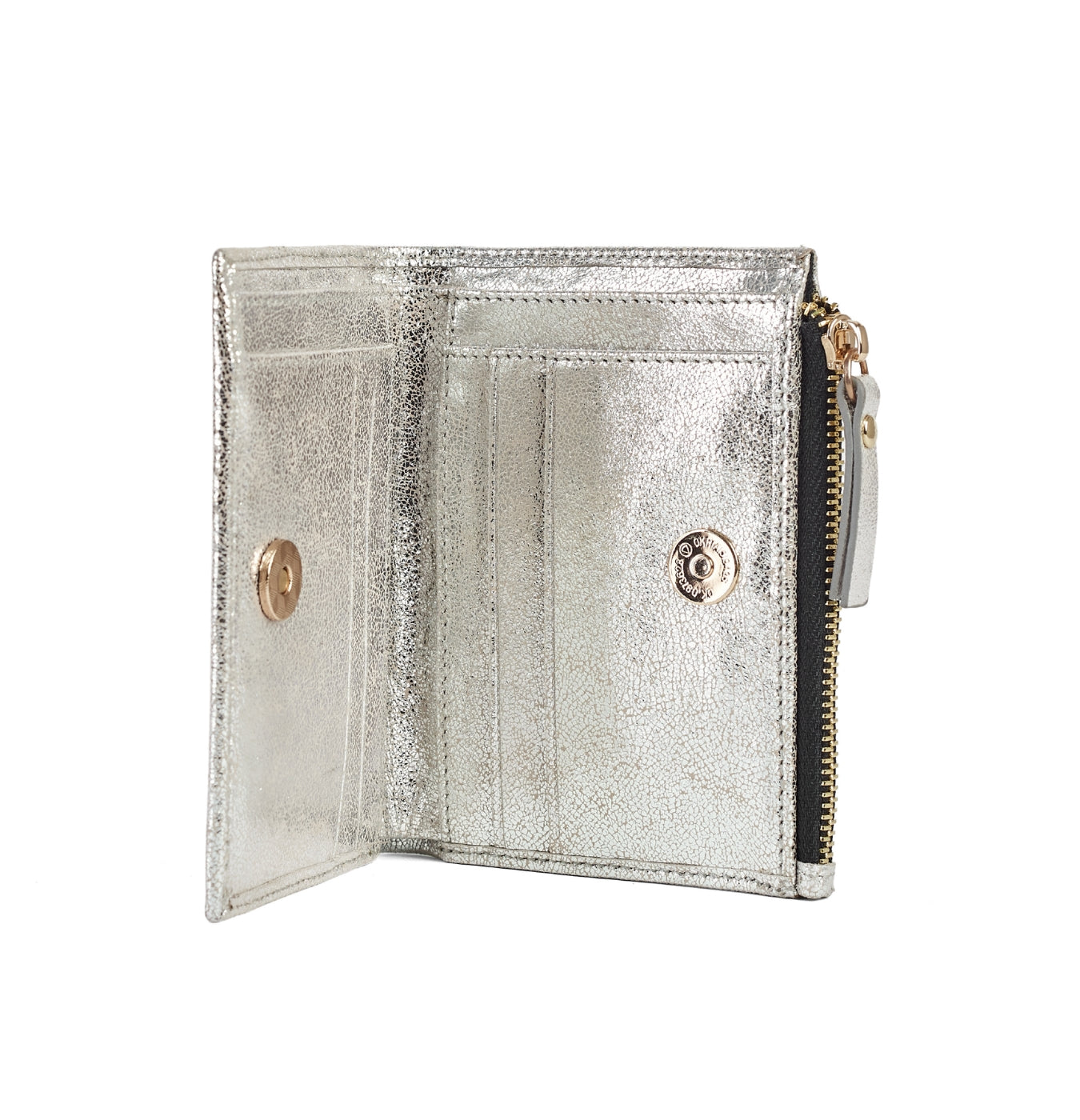 Artisan BILLETERA CLAUDIA - PLATA NATURAL 3