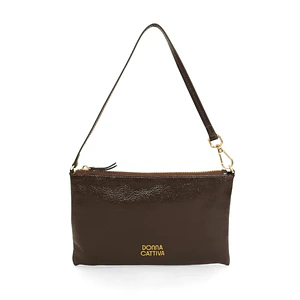 CARTERA COTE - MARRÓN BRILLOSO Line