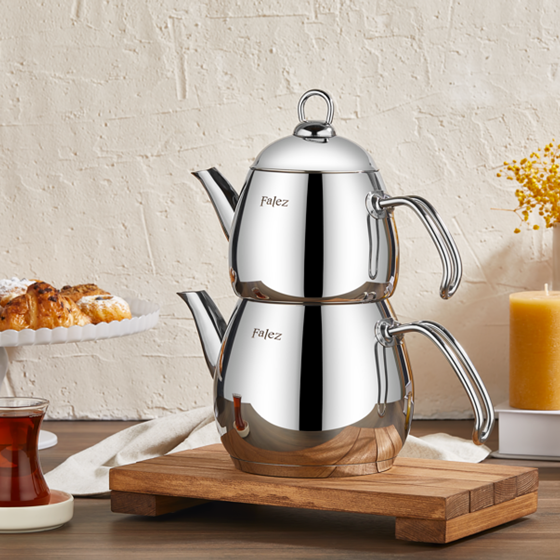 FALEZ DOĞA Tetera tamaño mediano 1