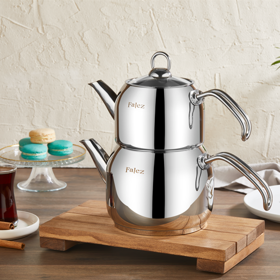 FALEZ NEHİR Tetera tamaño mediano 1