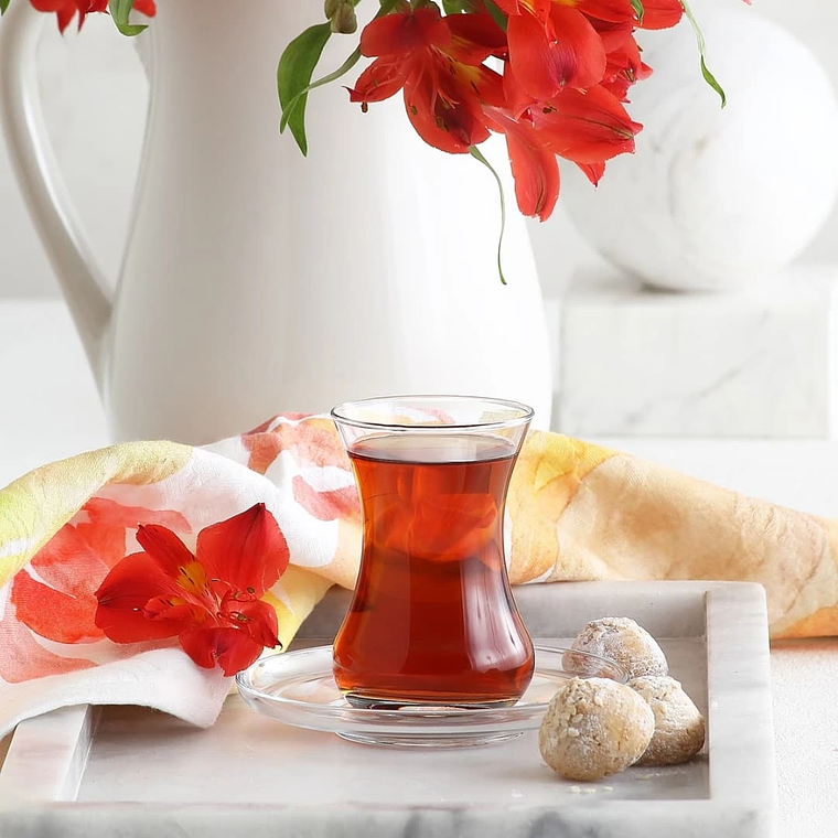 SET DE VASOS DE TÉ - LAV DEMET 12 PIEZAS 2