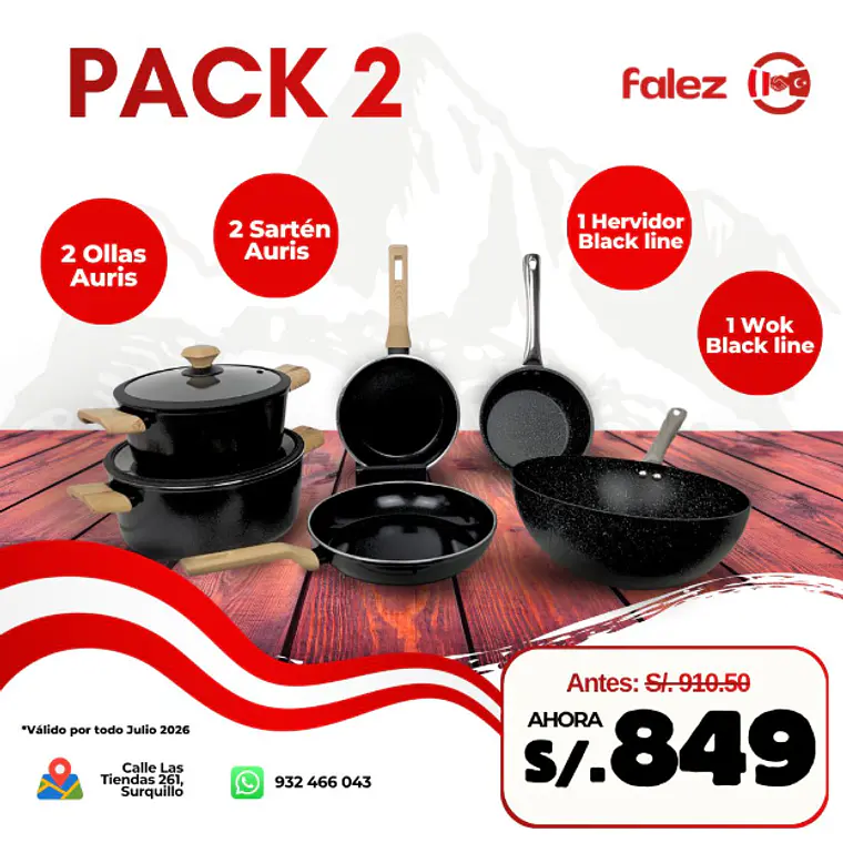 Pack 2: Auris + Black Line 1