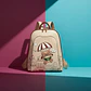 Mochila Mujer Panda Lili Ecocuero Rosa Diseño Oso Paracaídas - Miniatura 3