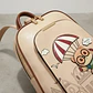 Mochila Mujer Panda Lili Ecocuero Rosa Diseño Oso Paracaídas - Miniatura 4