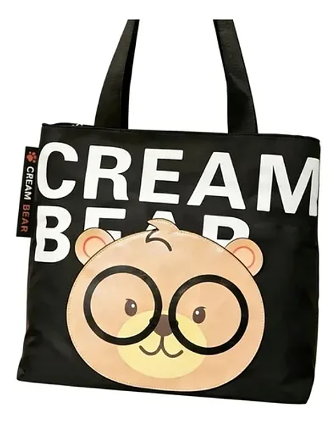 Bolso Cream Bear Diseño Oso Casual