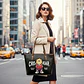 Cartera Tote Cream Bear Happy time - Edicion Urbana - Miniatura 3