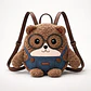 Mochila Urbana Beibaobao Osito Kawaii Con Lentes  - Miniatura 5
