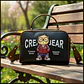 Cartera Cream Bear Bear Mano/hombro Ecocuero Negra - Miniatura 2