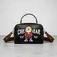 Cartera Cream Bear Bear Mano/hombro Ecocuero Negra - Miniatura 4