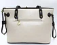 Cartera Tote Cream Bear -mano/hombro- Ecocuero - Miniatura 3