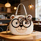Cartera Oso Peluche Kawaii Bei Baobao Lentejuelas Mujer - Miniatura 2