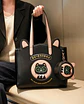 Cartera Mujer Beibaobao Diseño Gato Kawaii Con Monedero - Miniatura 2
