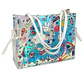 Cartera Tote Holográfica Eye Theme Grafiti (incluye bolso interno) - Miniatura 2