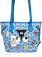 Bolso Tote azul Eye Theme - Miniatura 1