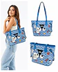 Bolso Tote azul Eye Theme - Miniatura 2