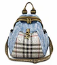 Mochila de Mezclilla con brillos y detalles Strass Elegance - Miniatura 1