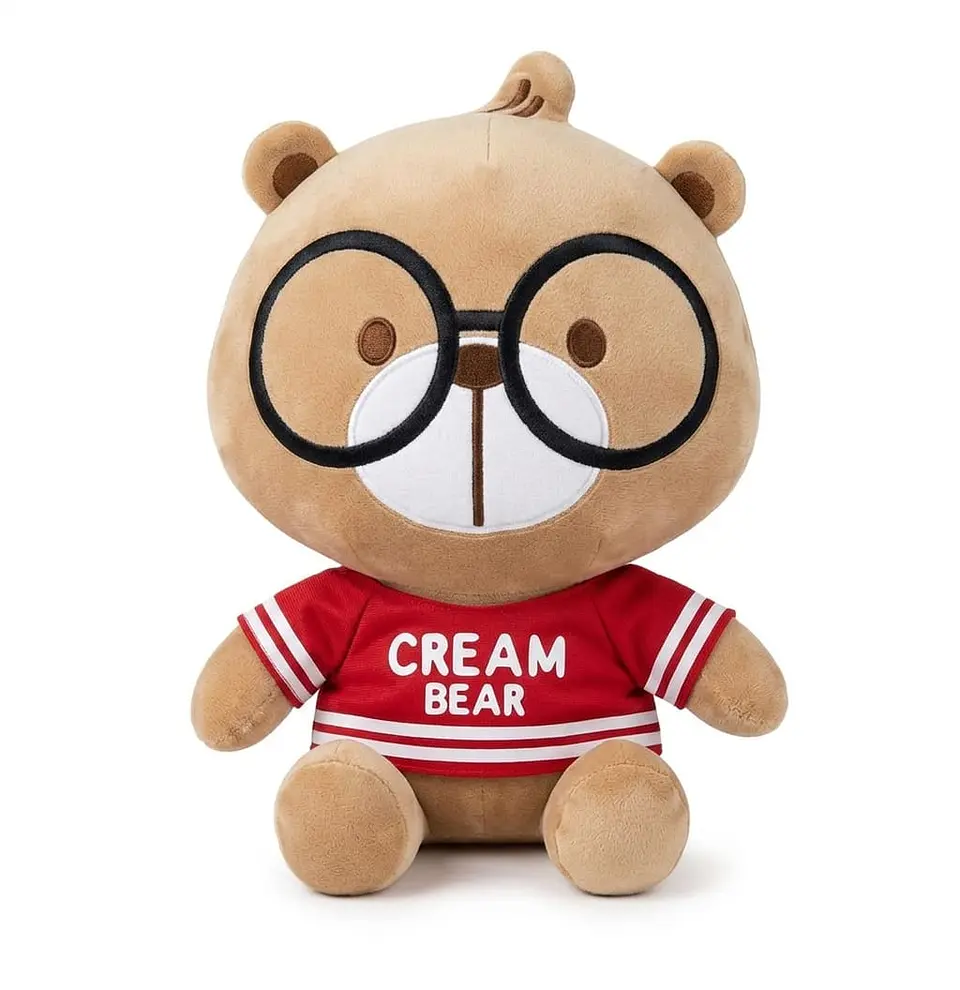 Peluche Cream Bear - Tierno osito coleccionable 1
