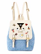 Mochila Eye Theme casual Chic Celeste - Miniatura 1