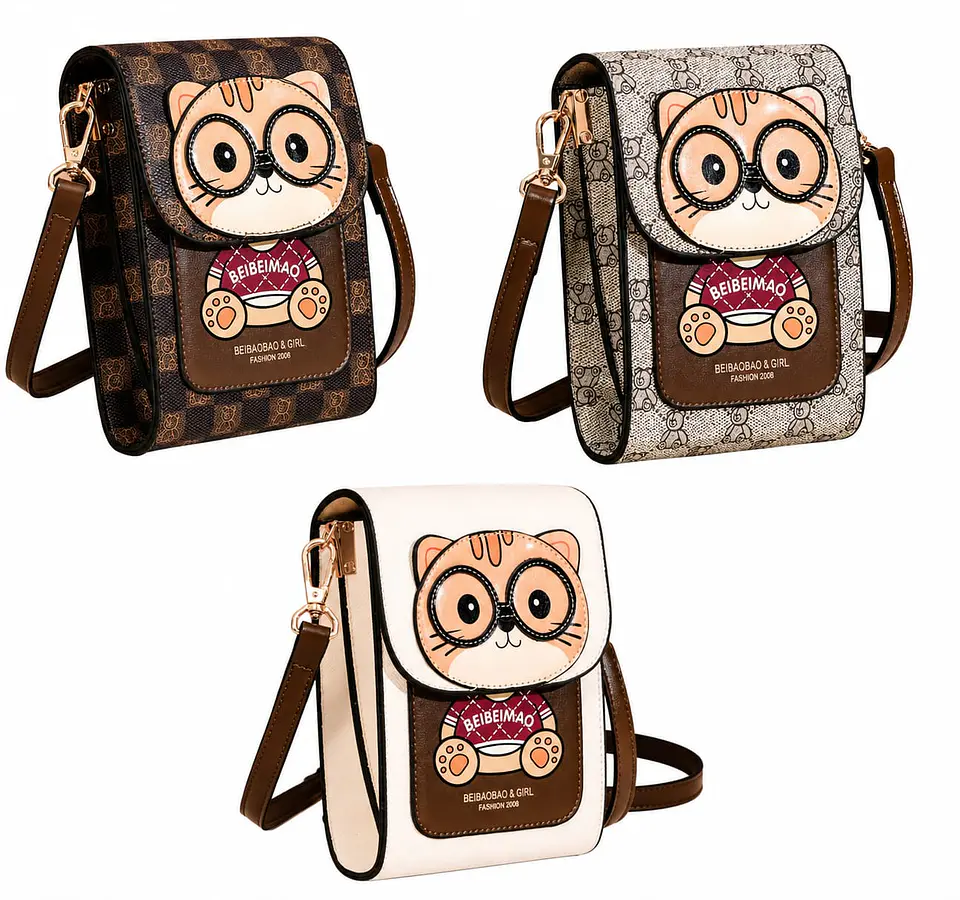 Cartera cross Mini Gatito Trendy 3