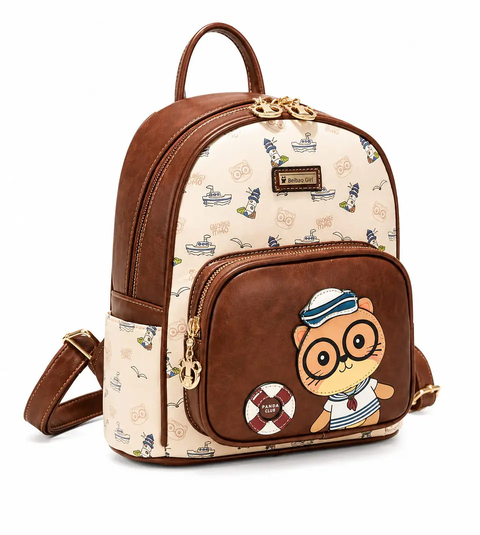 Mochila Panda club Navy 1