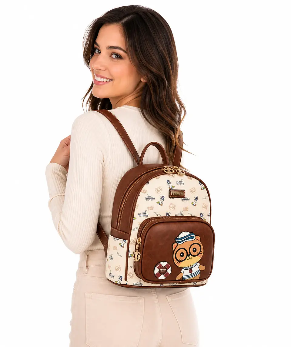 Mochila Panda club Navy 2