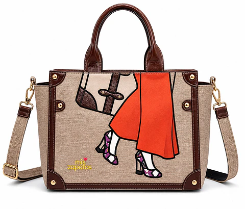 Cartera-Bolso Tote Mis Zapatos Fashion Lady