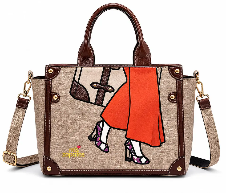 Cartera-Bolso Tote Mis Zapatos Fashion Lady 1