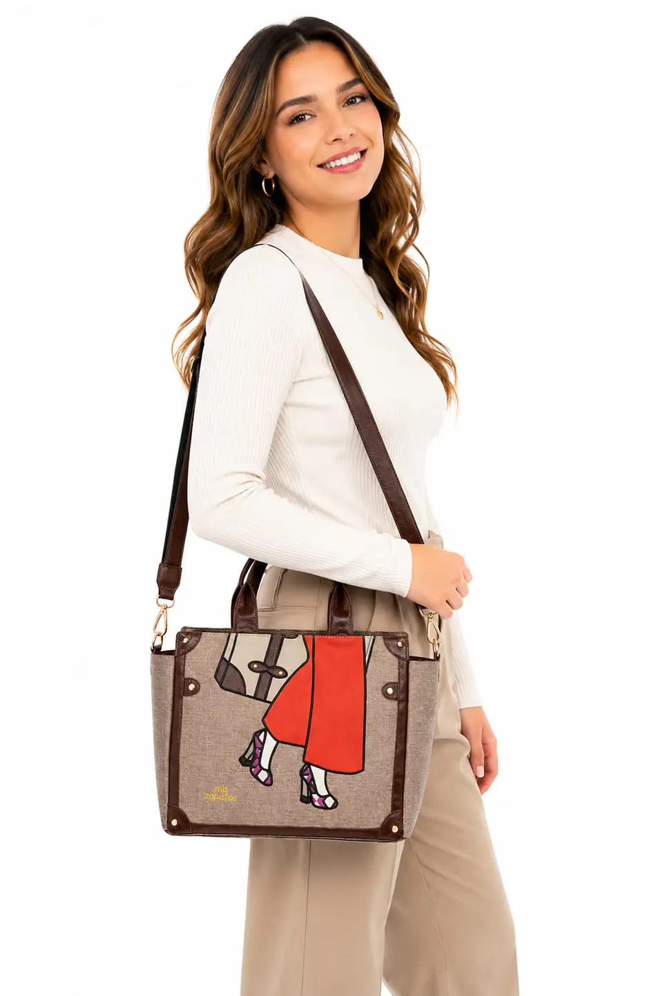 Cartera-Bolso Tote Mis Zapatos Fashion Lady 2