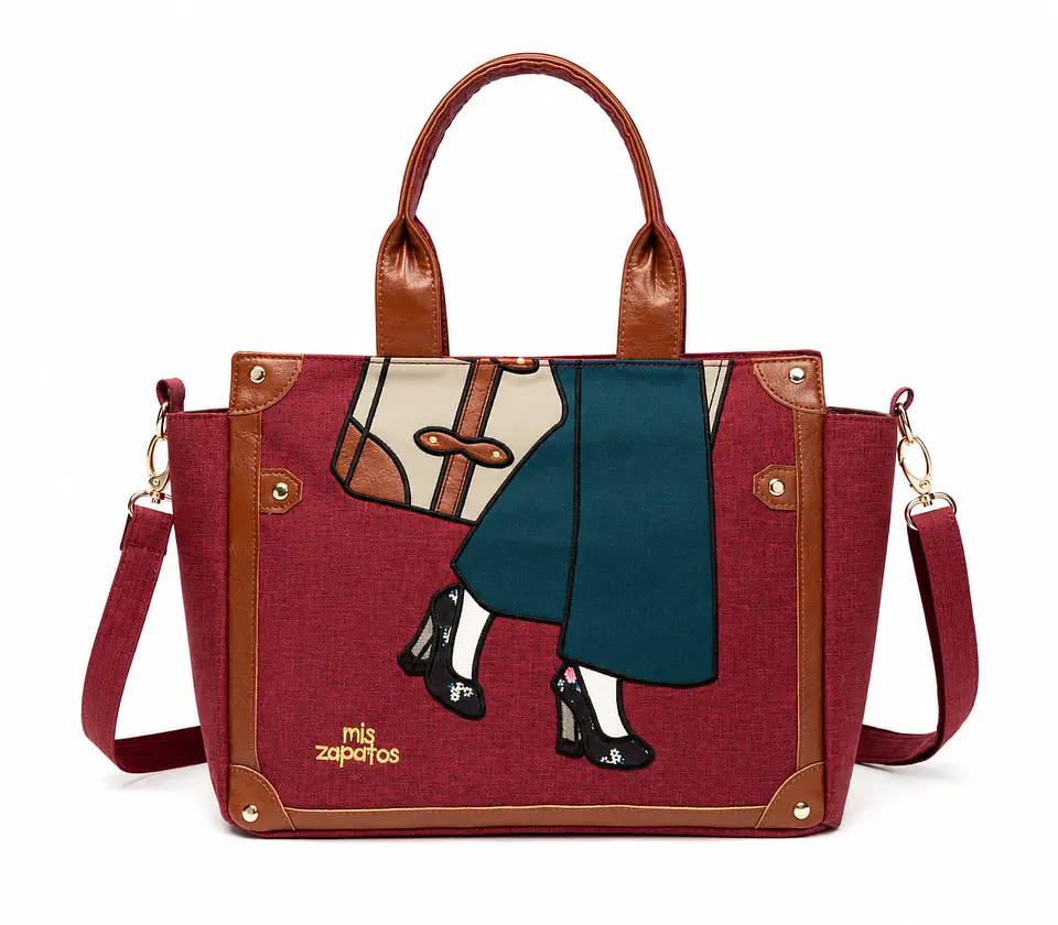 Cartera-Bolso Tote Mis Zapatos Fashion Lady 4