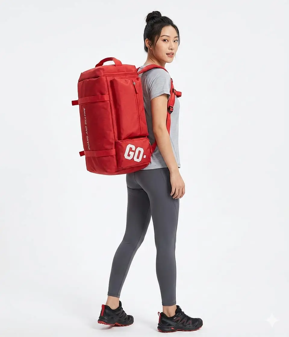 Bolso- Mochila deportivo unisex de viaje multifuncional 4
