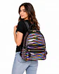 Mochila Eye Theme original Lentejuelas multicolor Premium - Miniatura 3