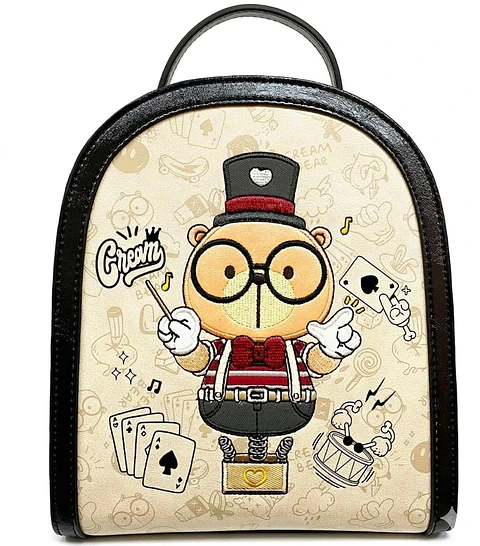Mochila Urbana Diseño Oso Magic Cream bear