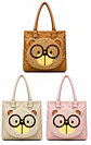 Cartera tote Oso teddy acolchada -Diseño casual moderno - Miniatura 3