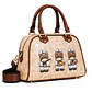 Cartera Boston Teddy Marinero de mano - hombro Beige - Miniatura 1
