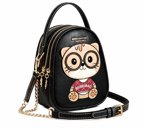 Cartera cross Mini Cat- Style- Diseño exclusivo disponible en varios colores