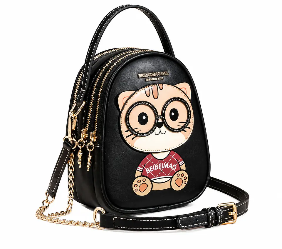 Cartera cross Mini Cat- Style- Diseño exclusivo disponible en varios colores 1