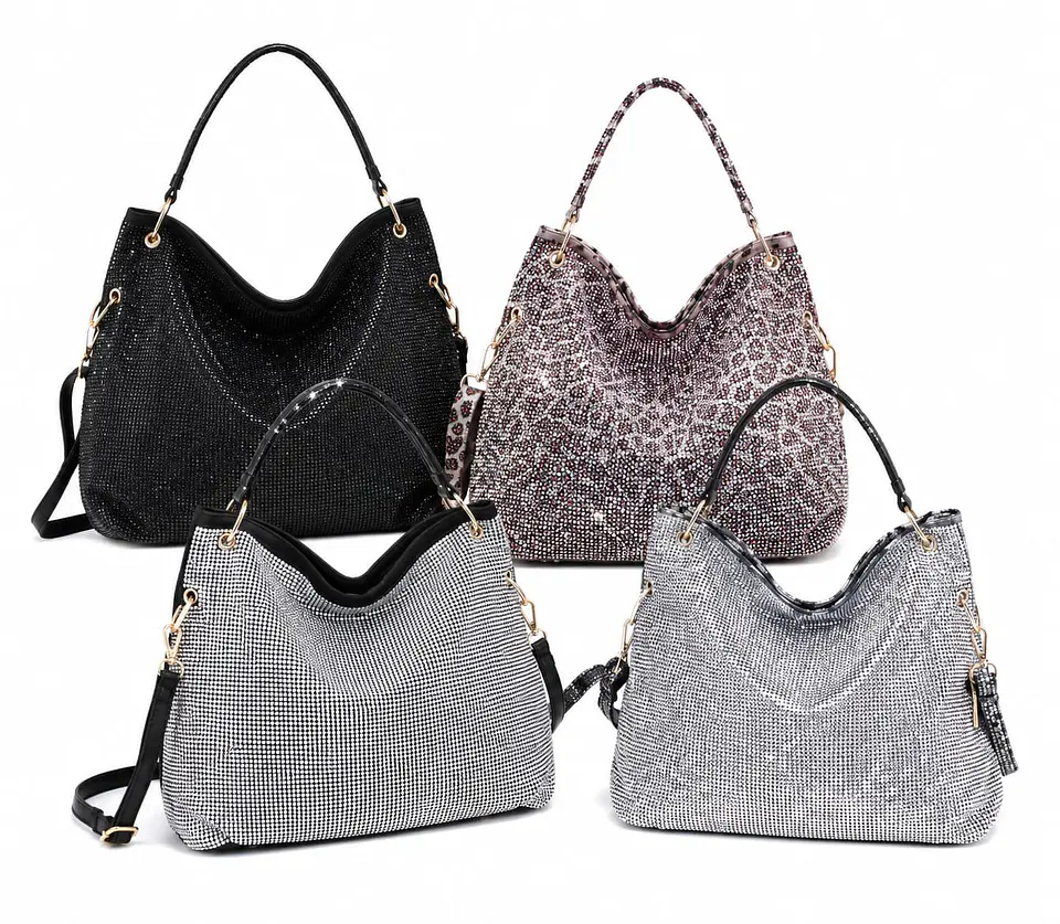 Cartera de brillos Cristal Glam 3