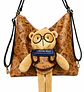 Bolso mochila Creambear Osito vintage cafe 2 en 1 - Miniatura 1