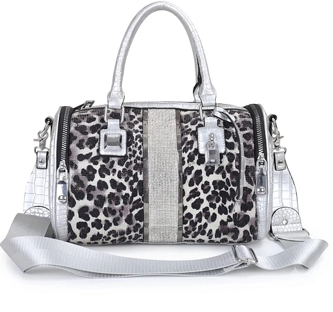 Cartera mano hombro Kaishilan Glam- animal print 