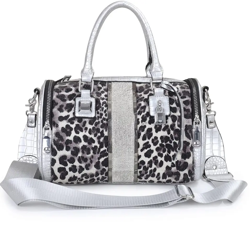 Cartera mano hombro Kaishilan Glam- animal print  1