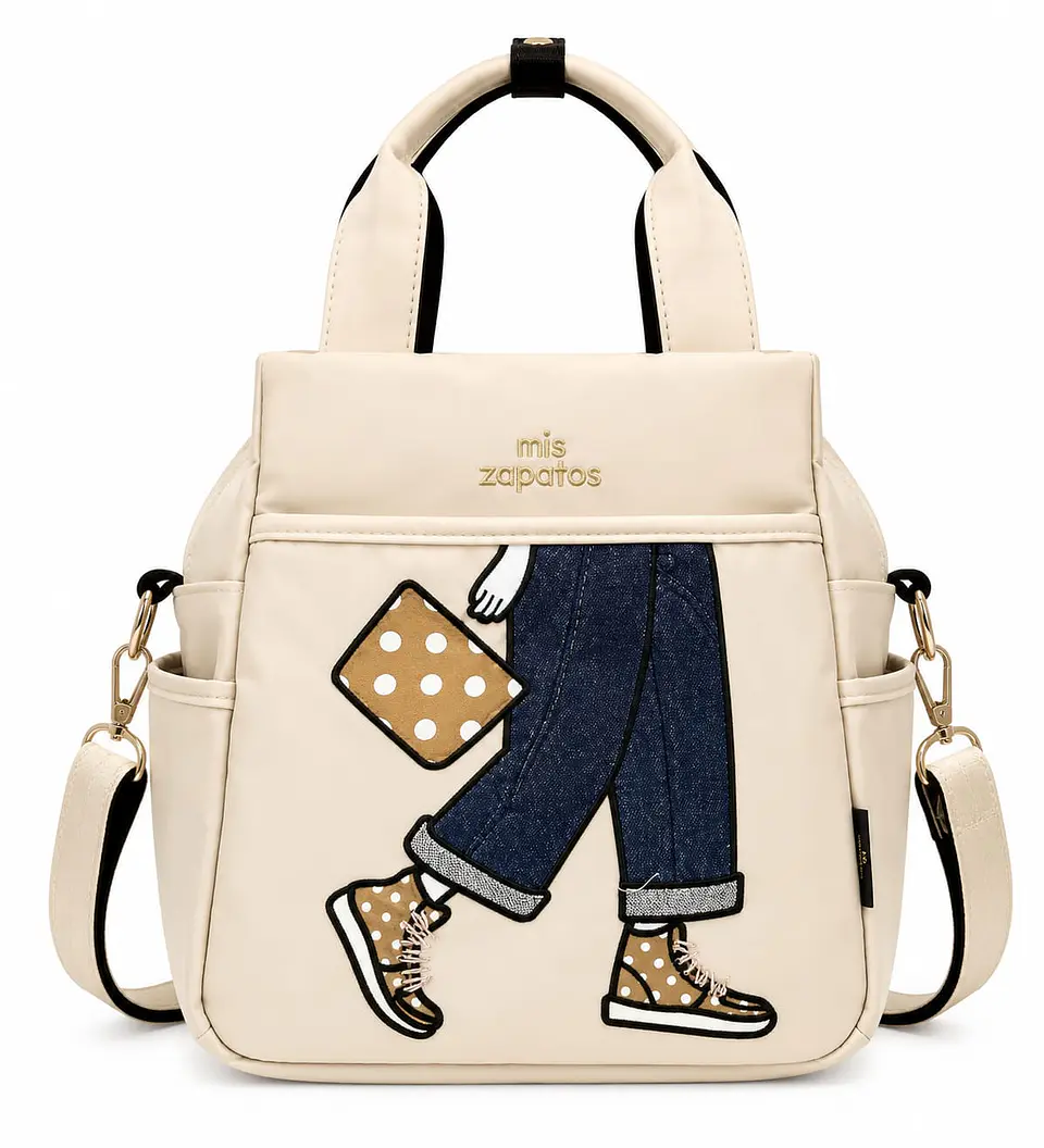 Cartera de mano hombro mis zapatos 5